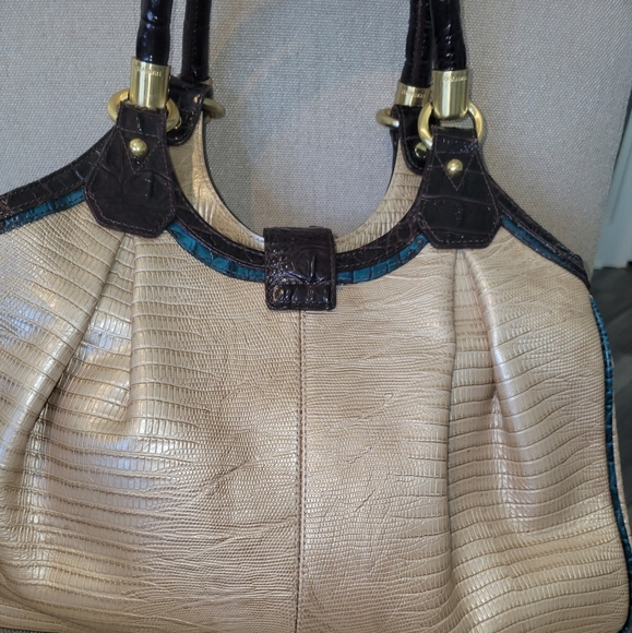 ***GREAT DEAL****Brahmin Tri color Purse - Picture 2 of 14